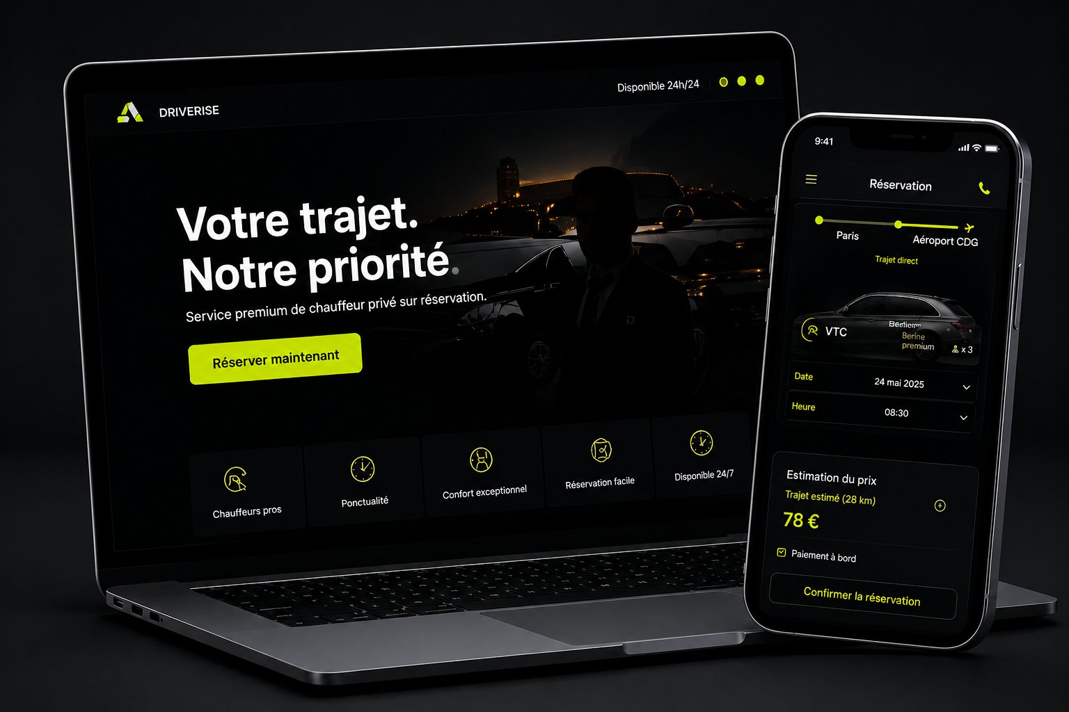 Sites & interfaces