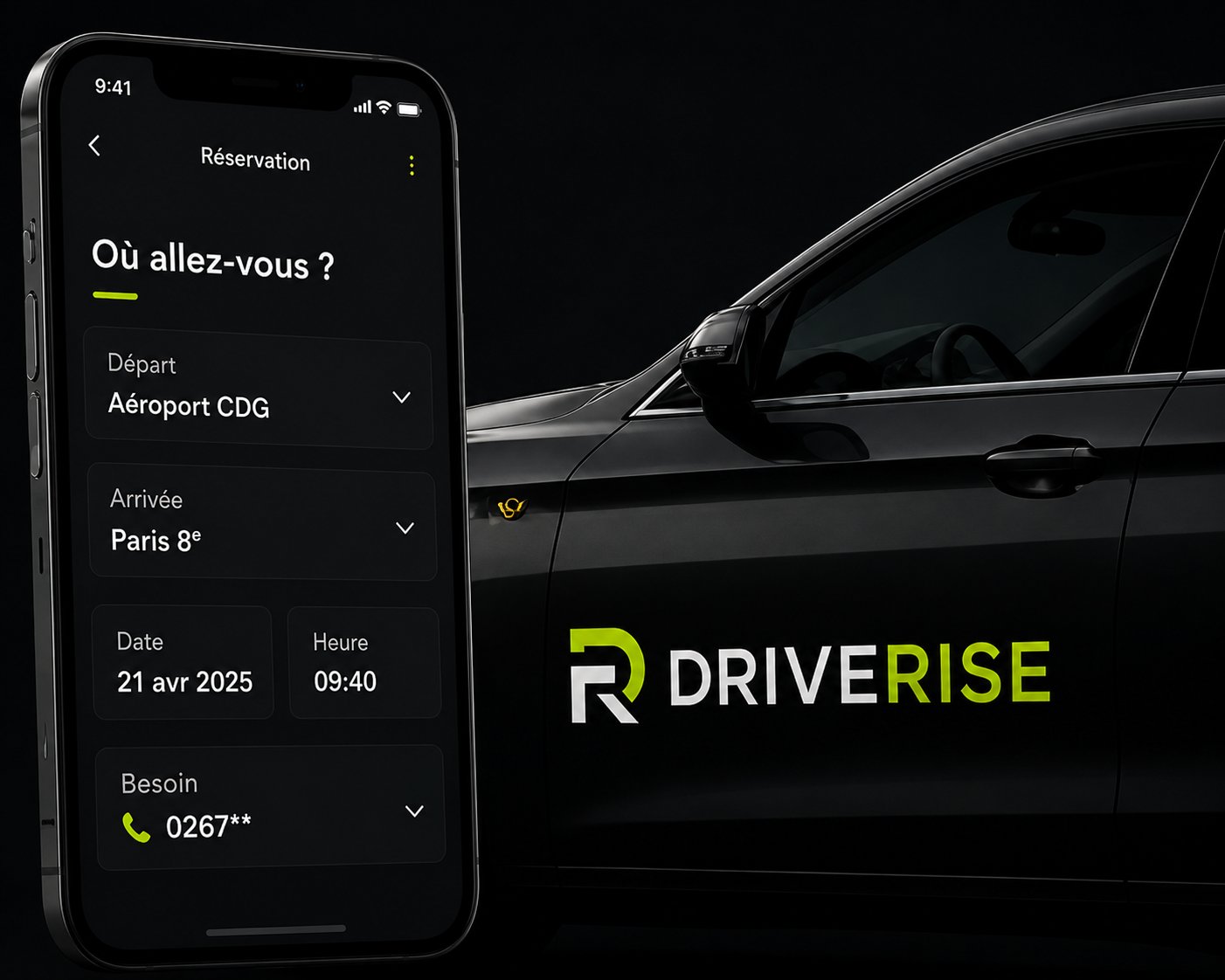 Réservation mobile